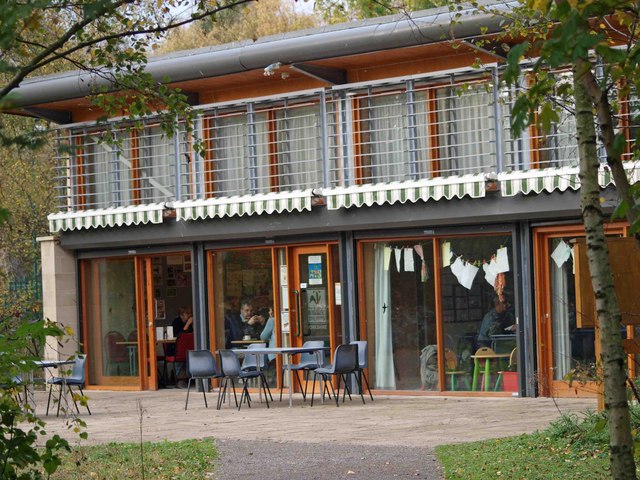 The caf and visitor centre Potteric Carr nature reserve, Doncaster - geograph.org.uk - 1553701