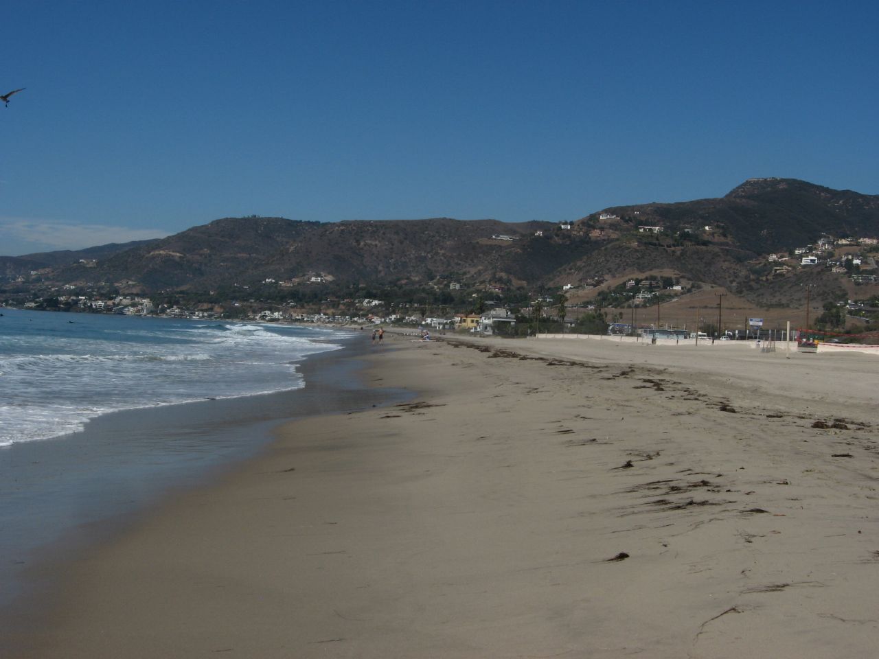 Zuma Beach in Malibu, One of the Largest and Most Popular Beaches