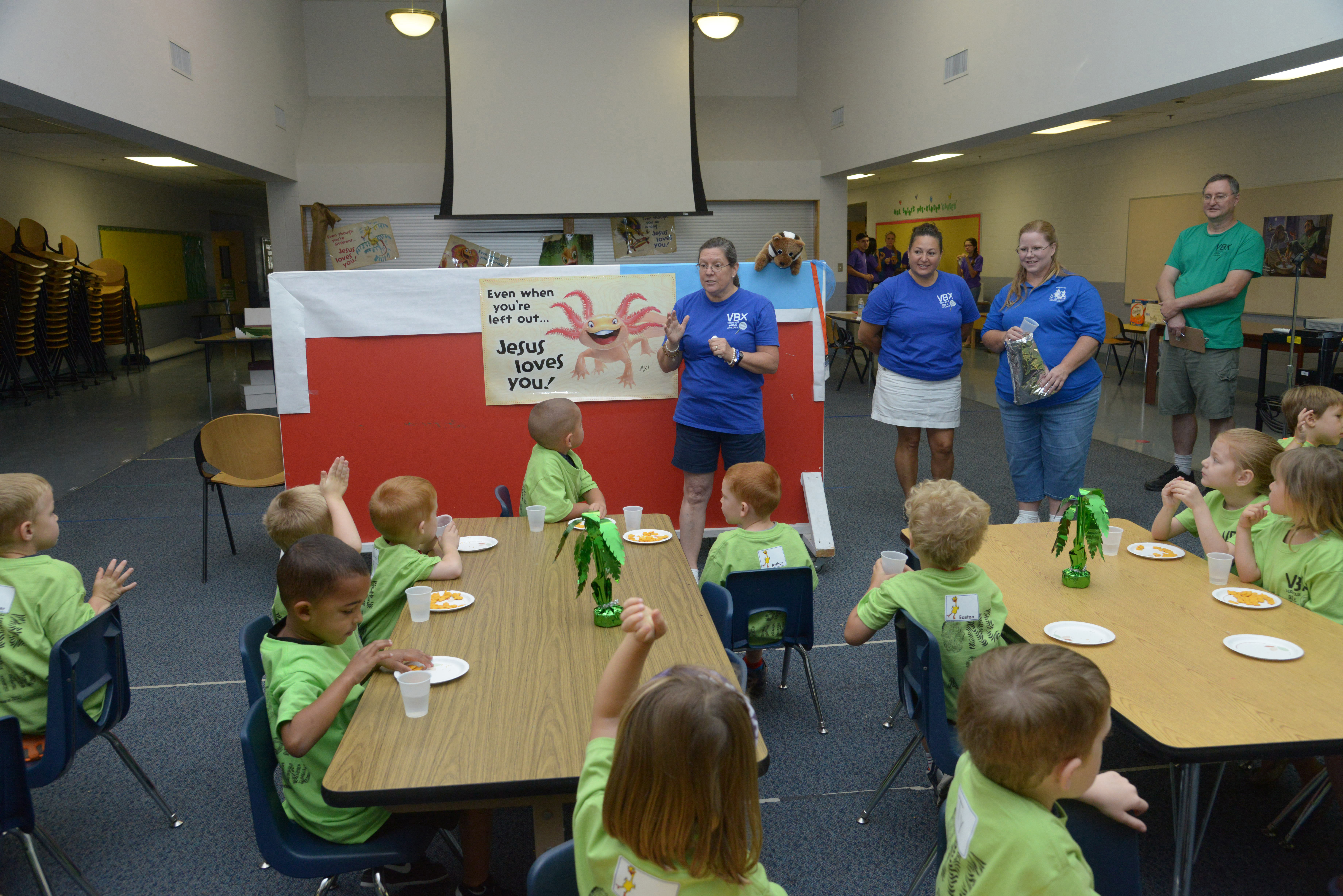 Vacation street bible school speed