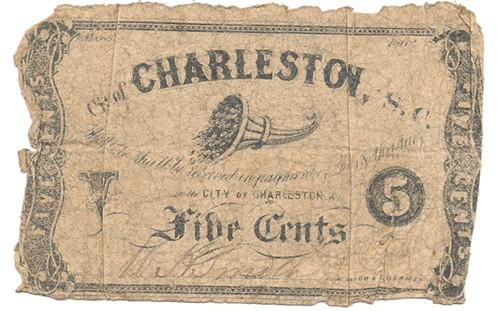 File:5 cents - City of Charleston, South Carolina, Confederate States of America (1862).jpg