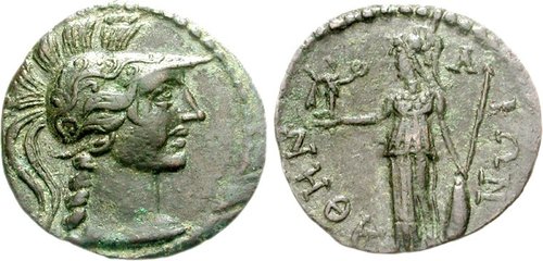 File:Athena Parthenos on coin from Athens.jpg