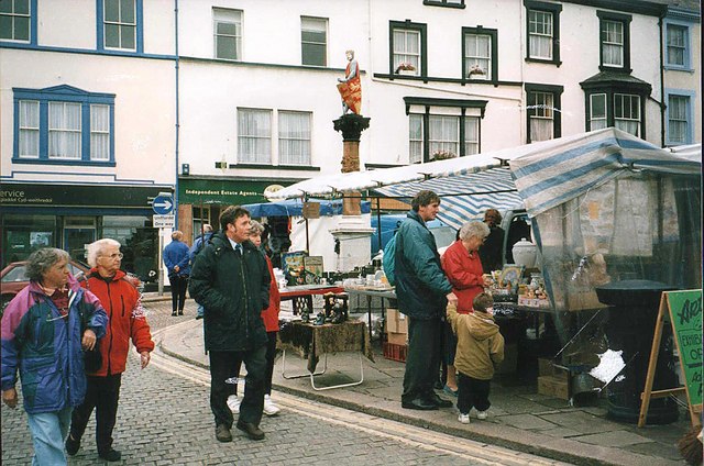 File:Conwy street market at Lancaster Square - geograph.org.uk - 304517.jpg