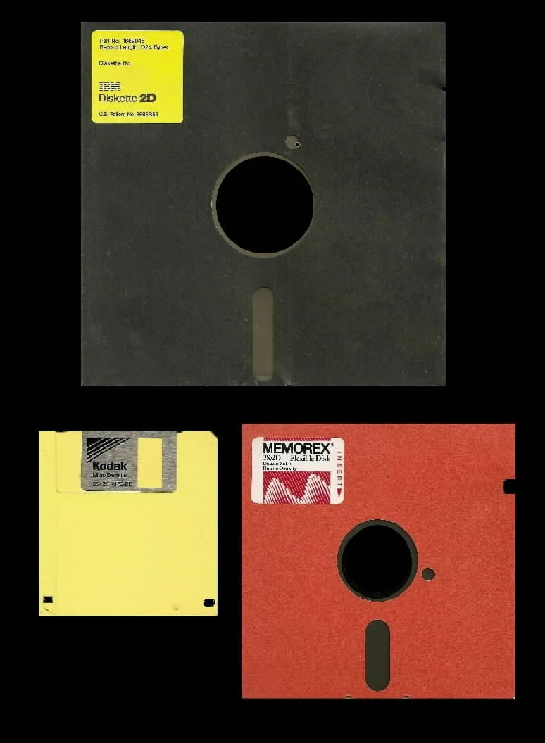 Evolution de la capacité de stockage et de la taille des disques