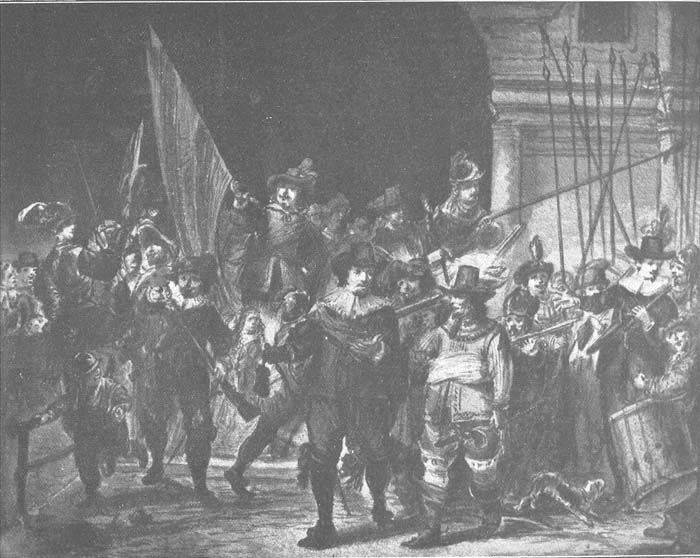 Gewoon overlopen oogst verkoudheid File:Family album of Frans Banninck Cocq, drawing of 'The Night Watch'.jpg  - Wikimedia Commons
