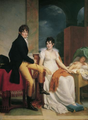 The Count and his family, by [[François Gérard]]