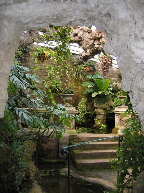 File Grotto In Dewstow Underground Gardens Geograph Org Uk