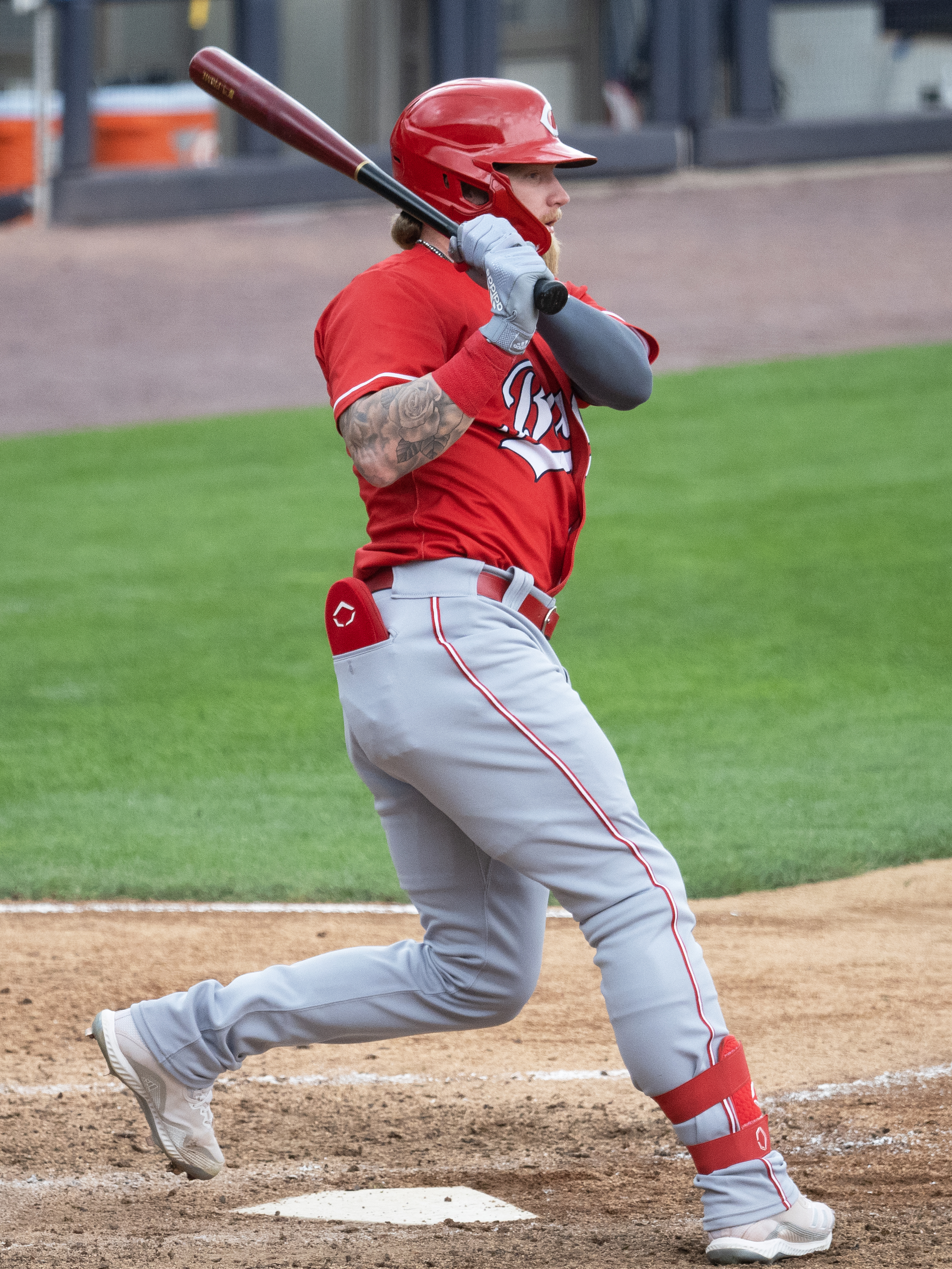 Jake Fraley continues power show as Reds top Marlins