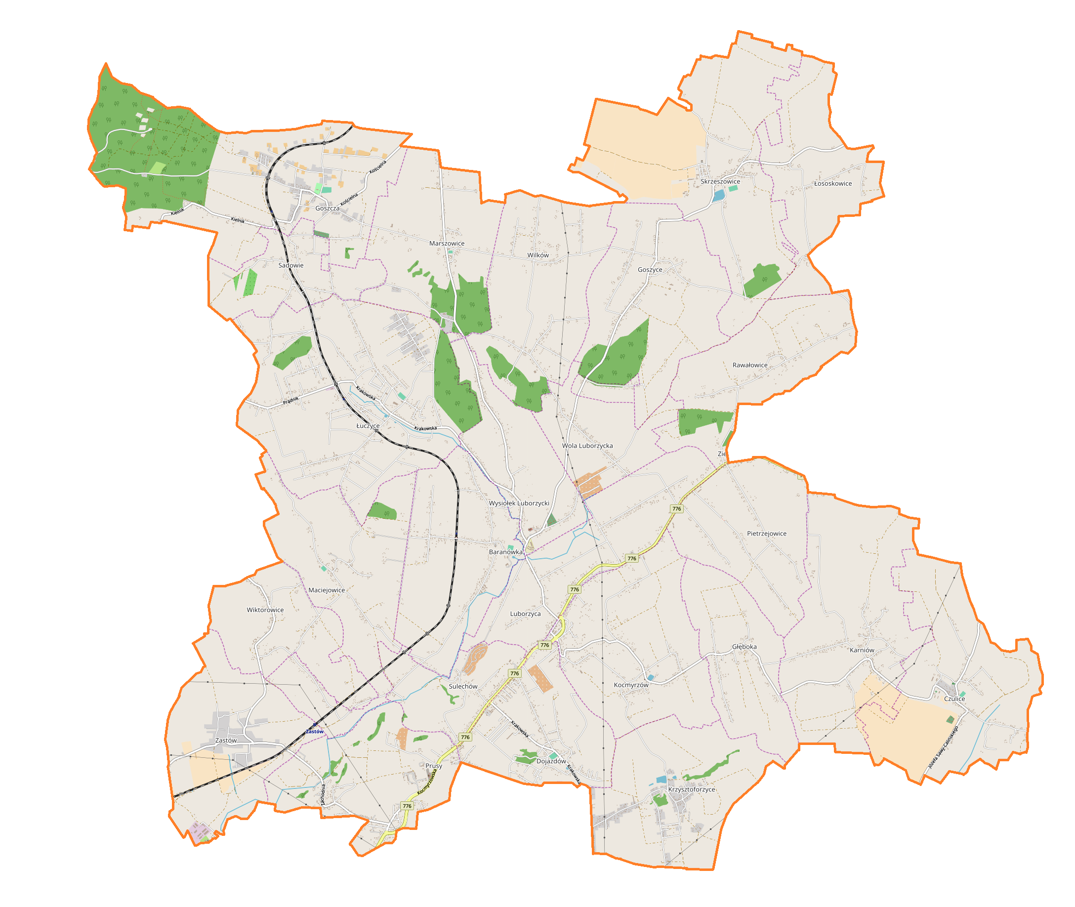 kocmyrzów luborzyca mapa File:Kocmyrzów Luborzyca (gmina) location map.png   Wikimedia Commons