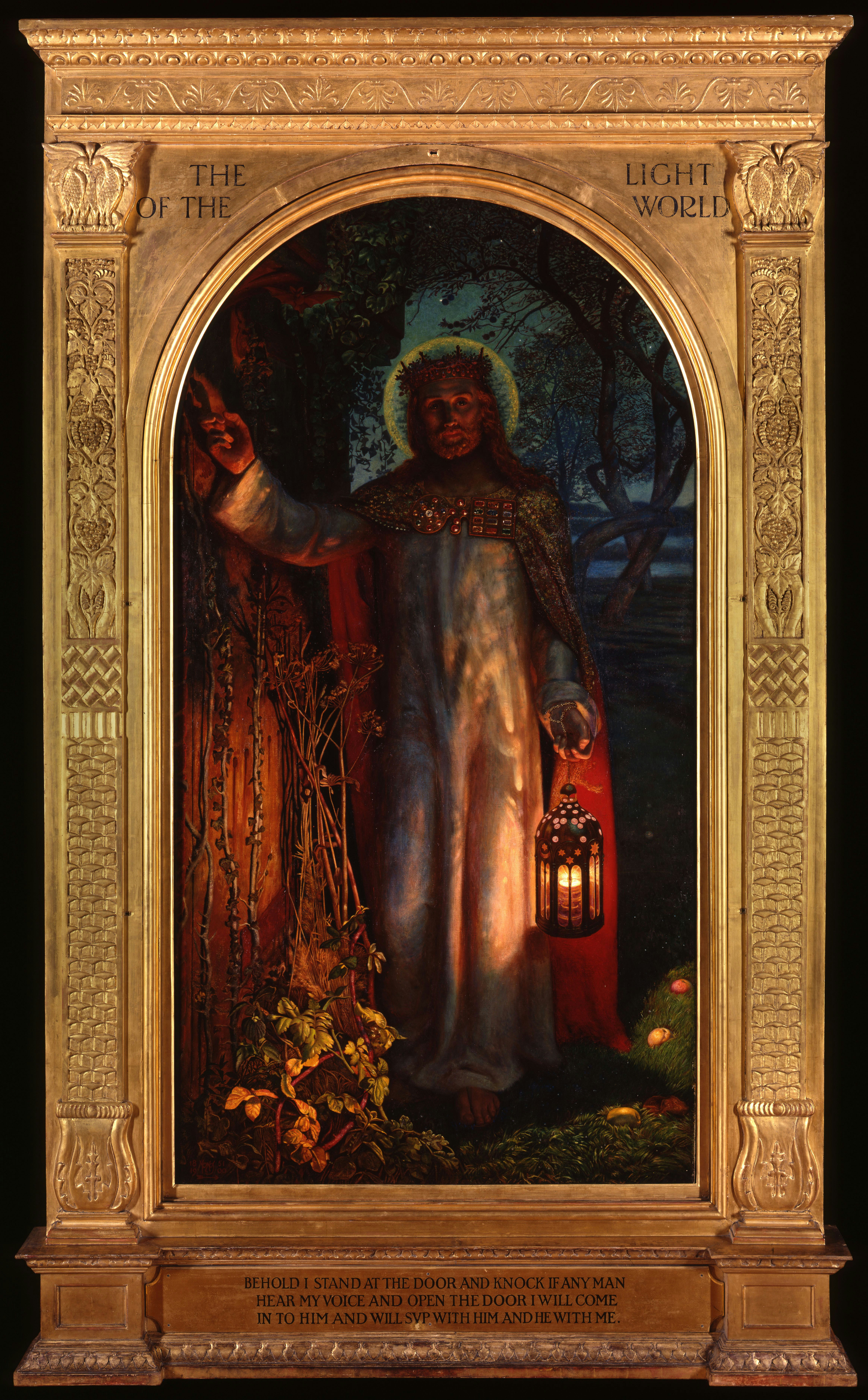 The Light of the World by William Holman Hunt