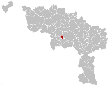 Quaregnon Hainaut Belgium Map.png