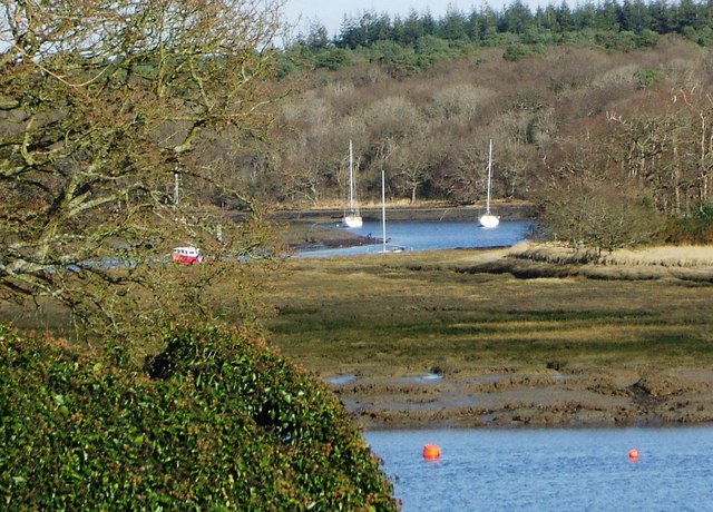 River Beaulieu from Bucklers Hard - geograph.org.uk - 332406