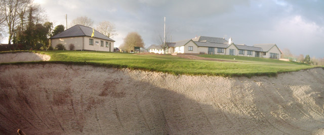 File:Tiverton Golf Course , Pro Shop and Clubhouse from 9th - geograph.org.uk - 1123948.jpg