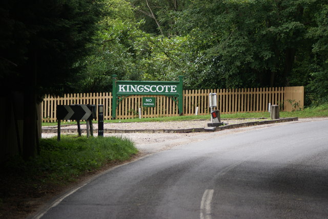 File:Turning for Kingscote Railway Station - geograph.org.uk - 1448363.jpg