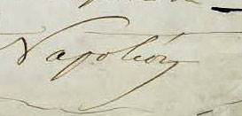 [LGBT] La Grosse Bagarre Transeuropéenne 1855_signature_of_Napol%C3%A9on_III_of_France