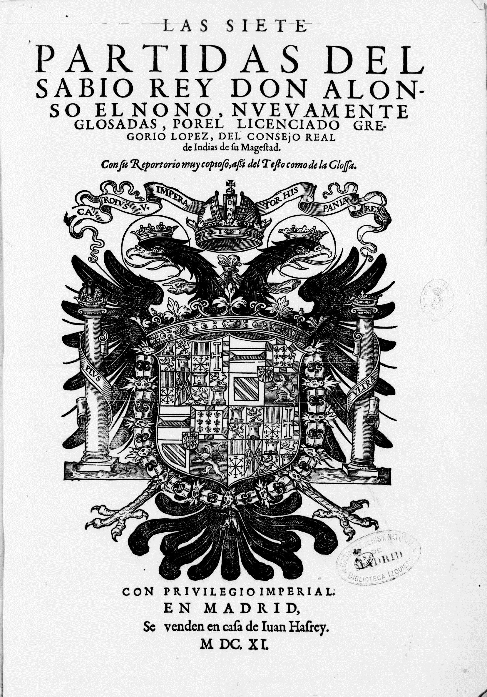 File:Alfonso X di Castiglia – Siete partidas, 1611 – BEIC 14162805.jpg -  Wikipedia
