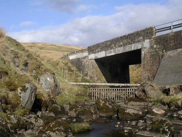 File:Alnwick Bridge, above Campsie Glen - geograph.org.uk - 160258.jpg