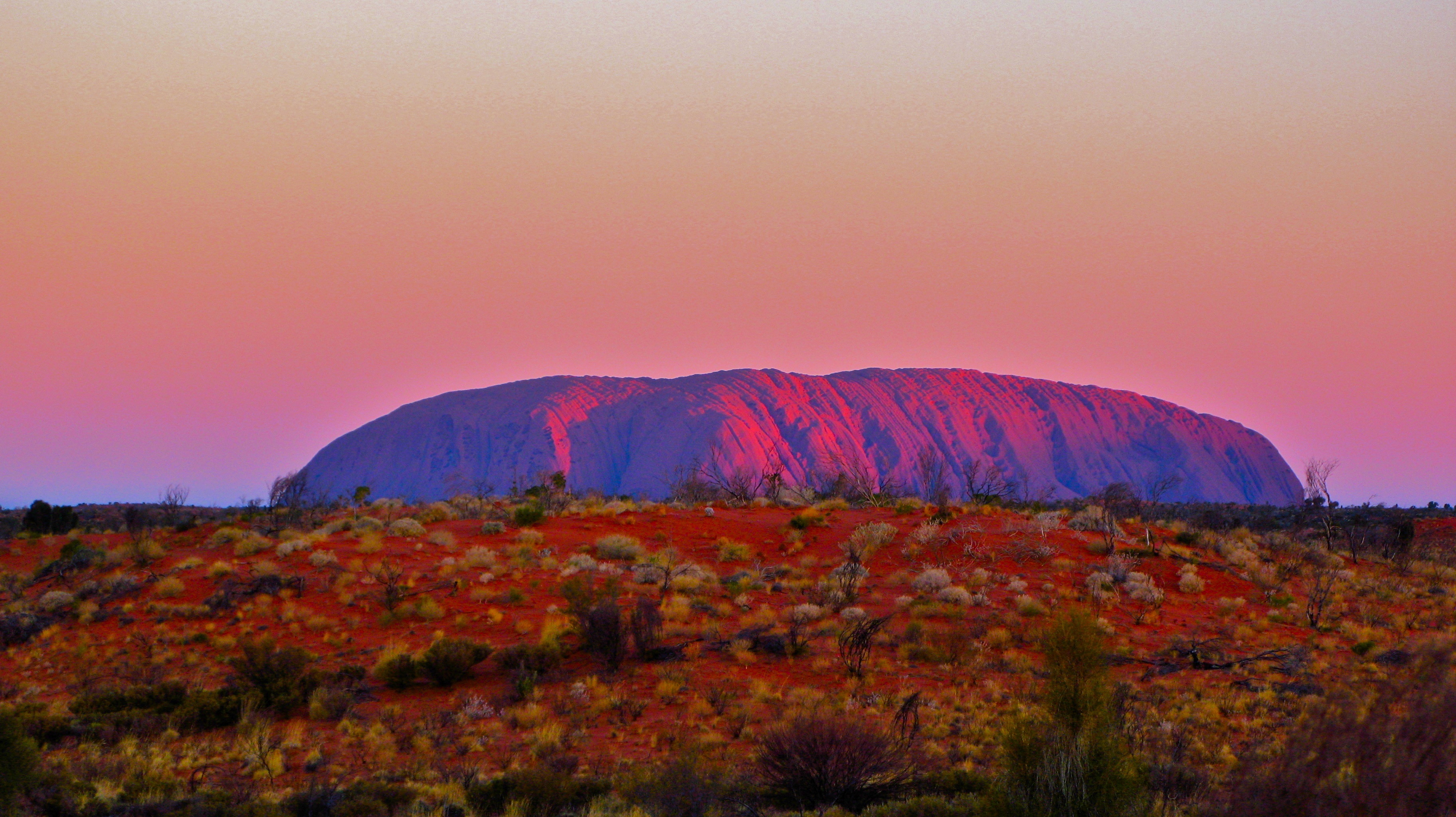 The Sacred Rock of Uluru