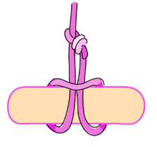 Bale sling hitch Type of knot