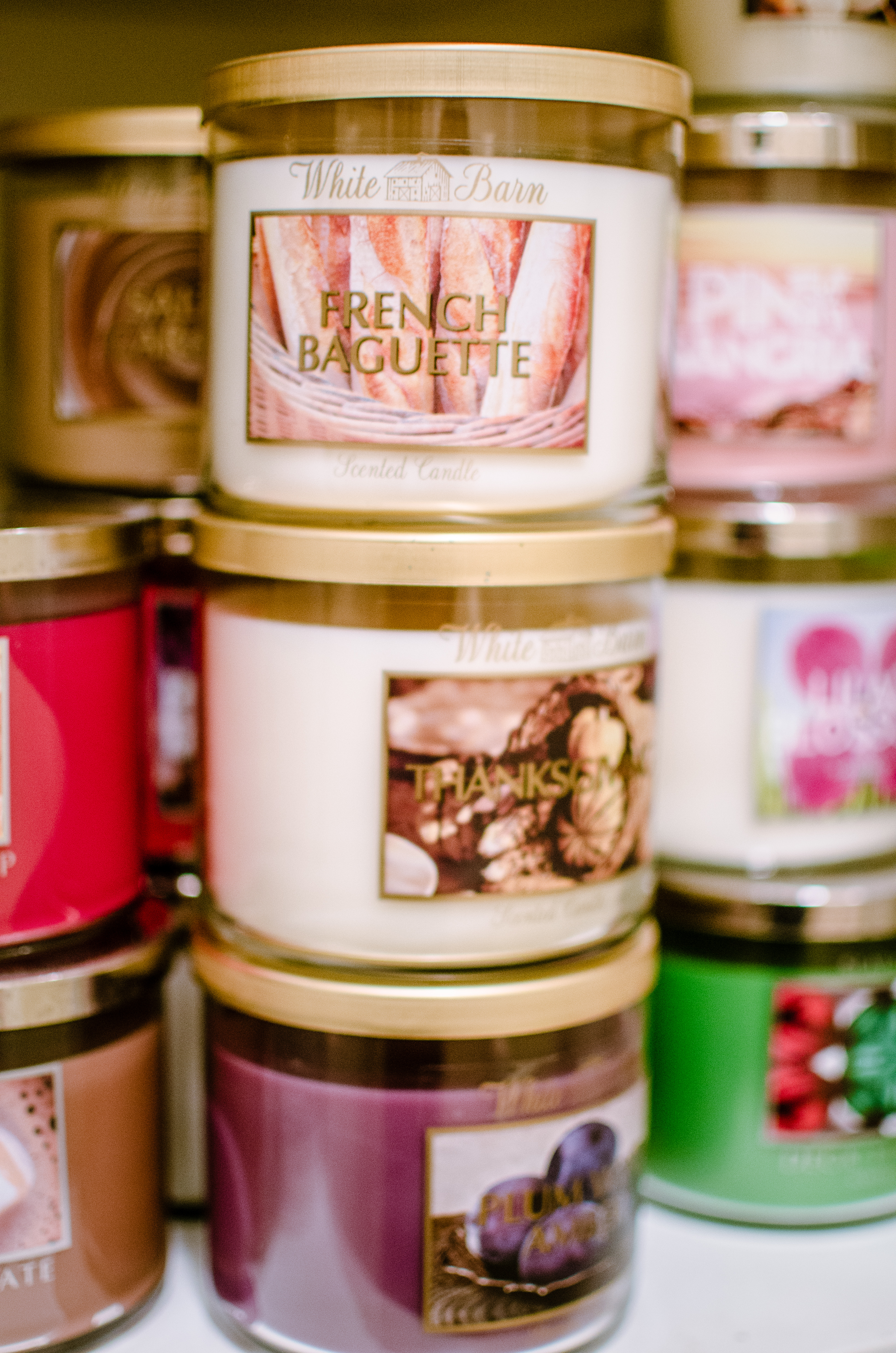 bath and body works 3-wick candles