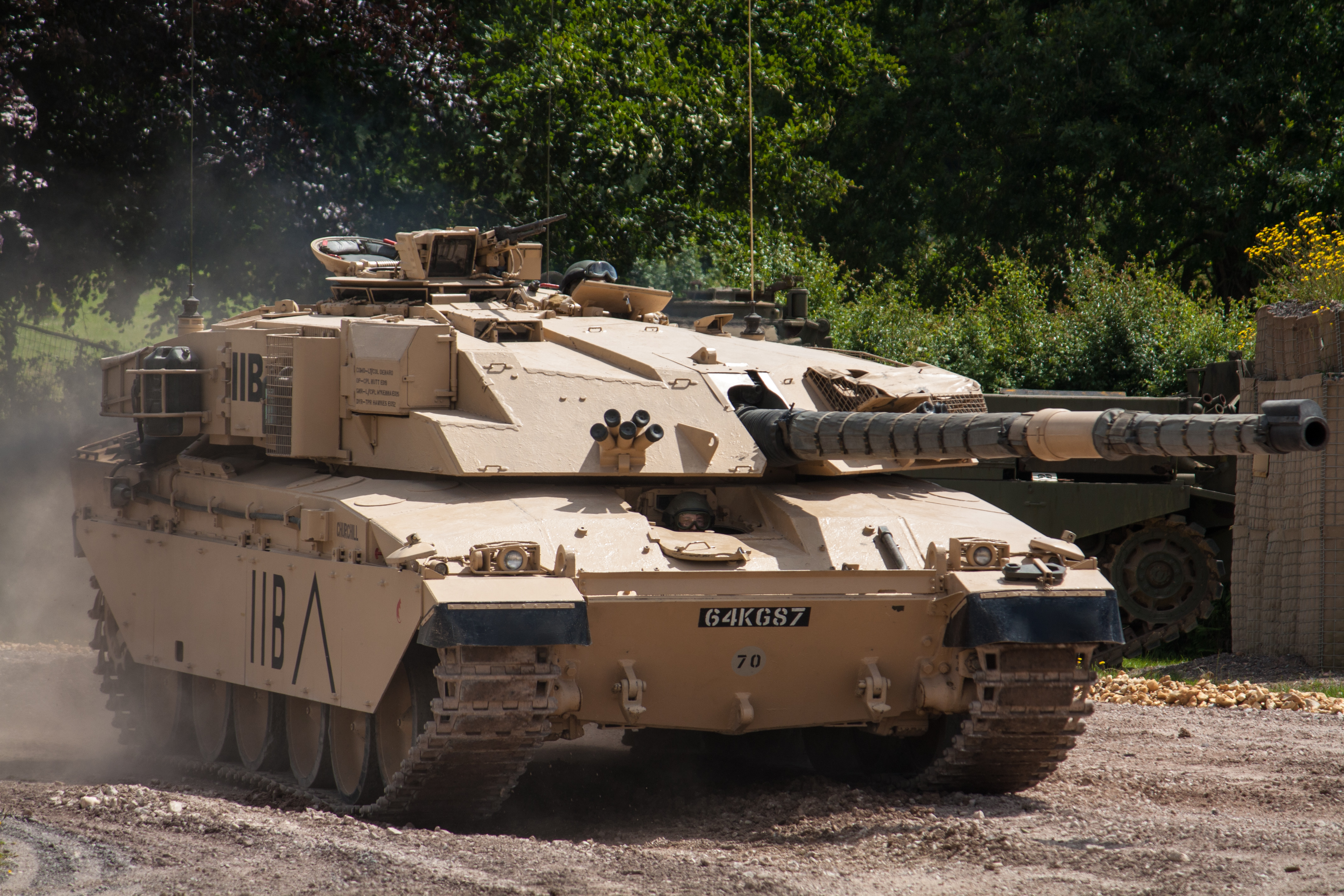 Ukrainian Challenger 2 tank destroyed during combat operations