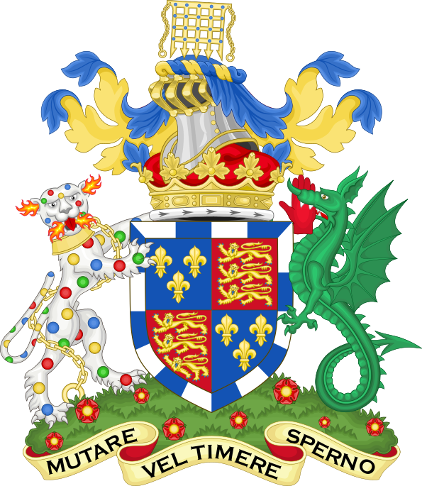 Coat of arms of the dukes of Beaufort.png