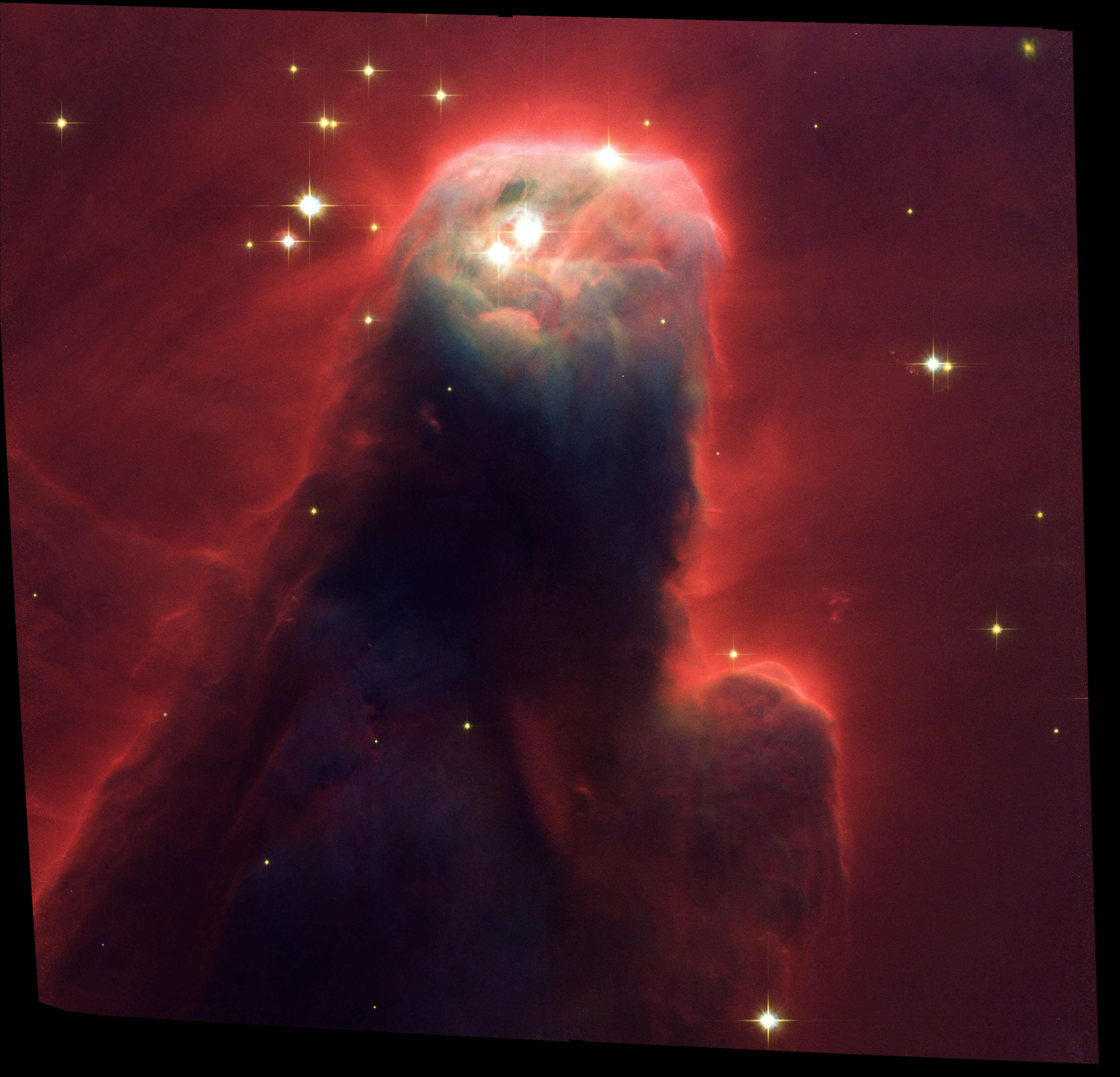 File:Cone Nebula (NGC 2264) Star-Forming Pillar of Gas and Dust.jpg - Wikipedia