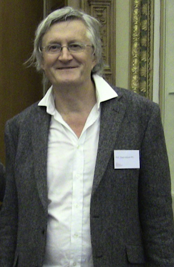 David Attwell at the library of the Royal Society, London, 2012