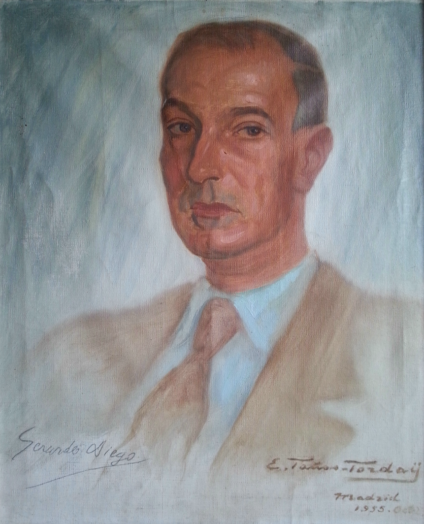 Portrait by [[Emeric Tauss Torday]]