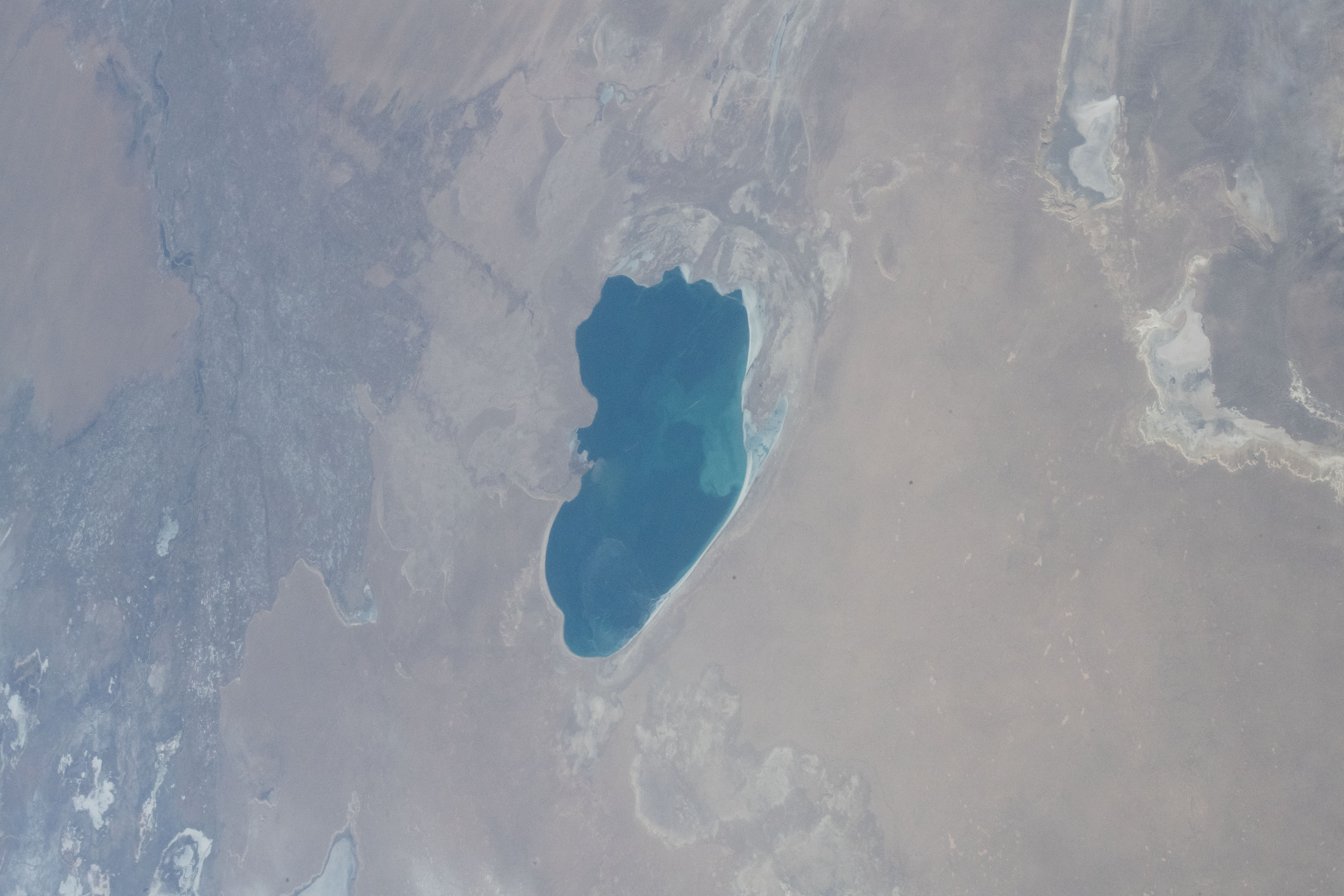 Сарыкамышское озеро на карте