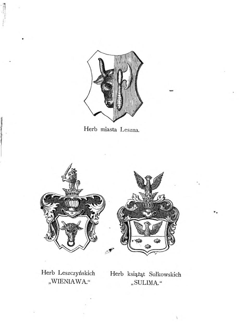 Herby Leszczyńskich Rodów