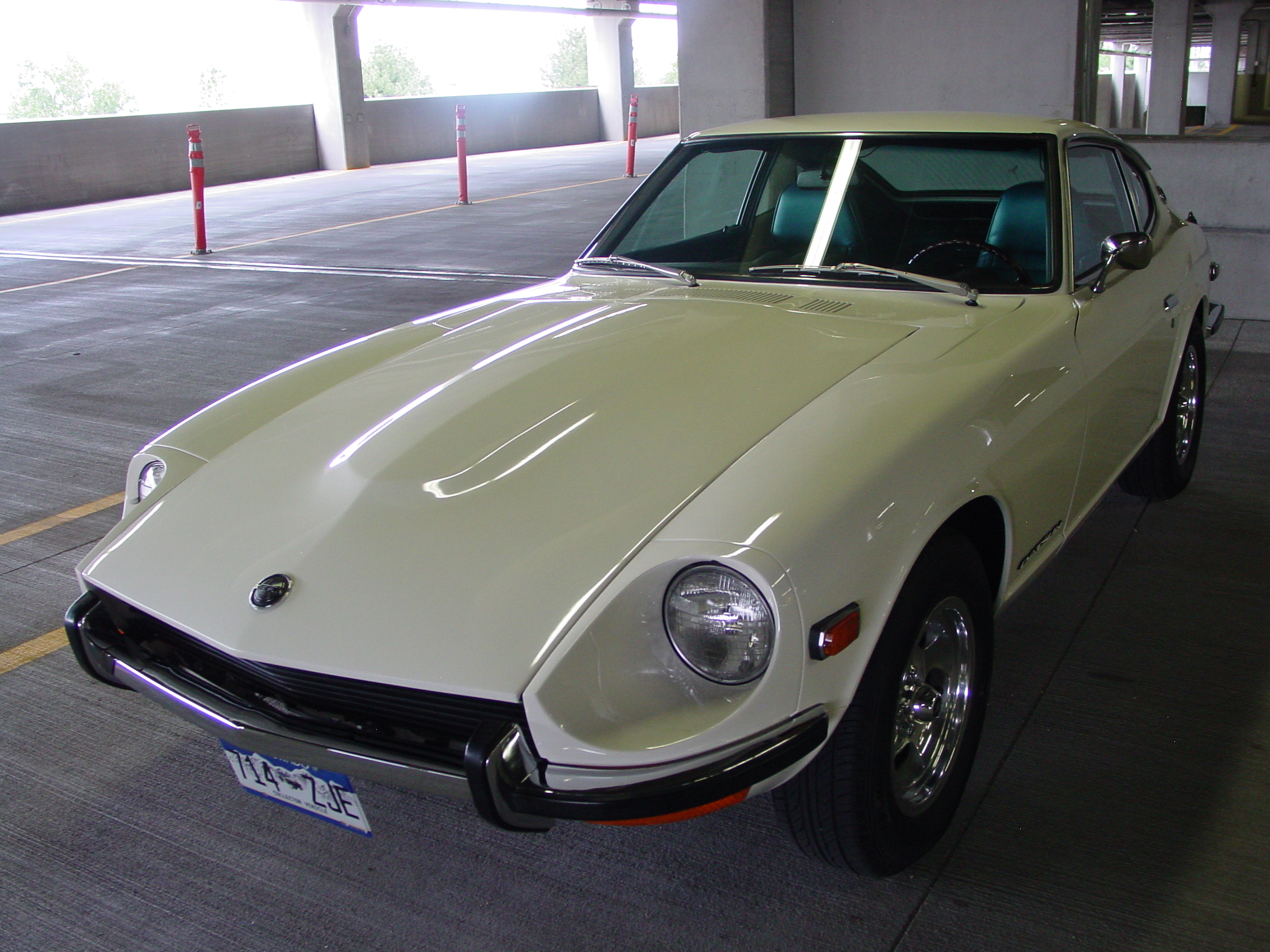 File My Restored 71 Datsun 240z With Rare Blue Interior Jpg