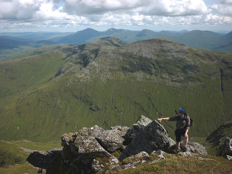 Nearing the summit of Ben Lui - geograph.org.uk - 3068473