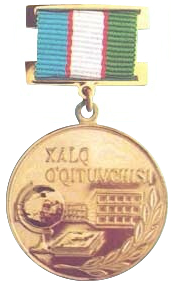 Oʻzbekiston xalq oʻqituvchisi (medali)