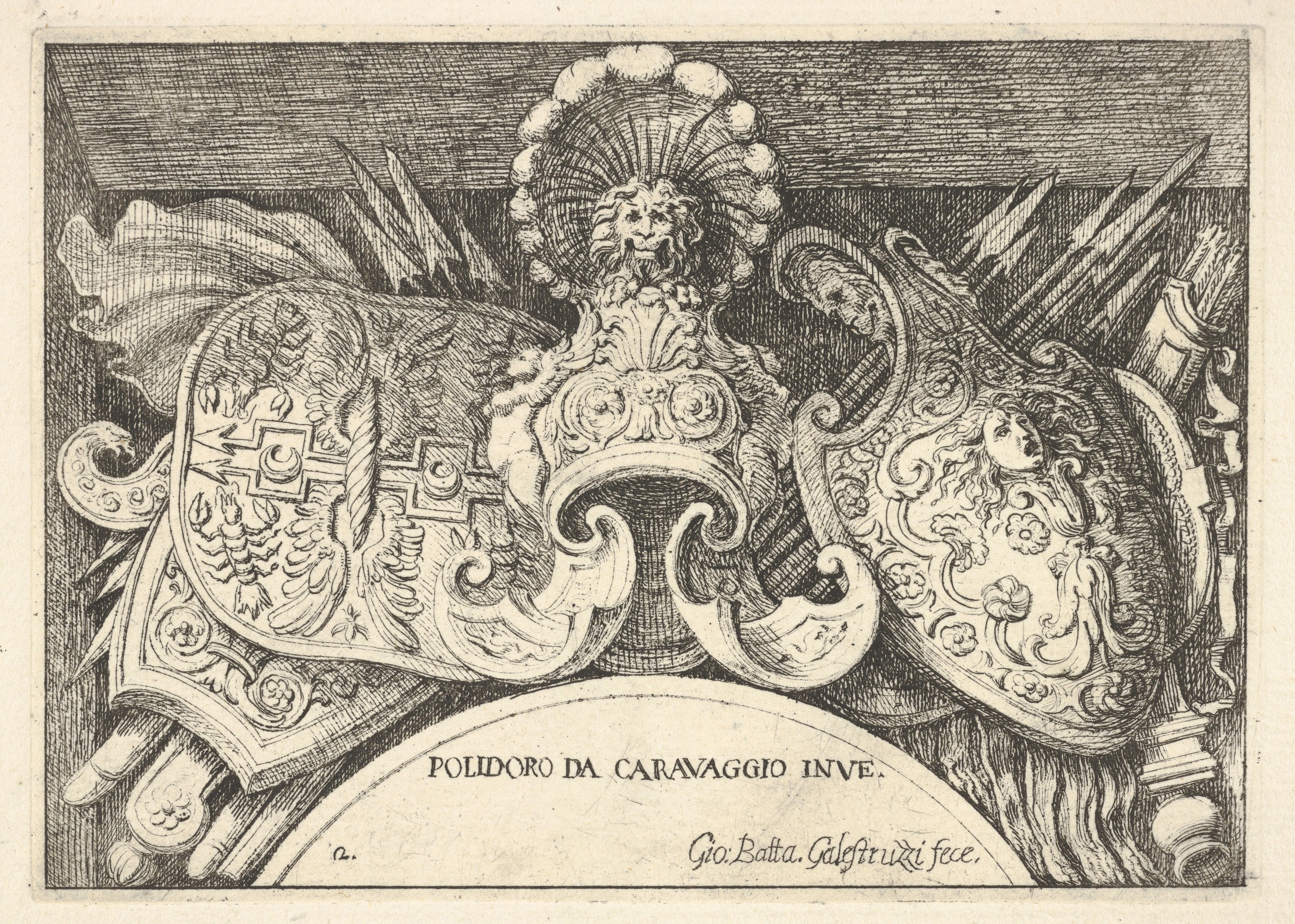 File Plate 2 Trophies Of Roman Arms From Decorations Above The