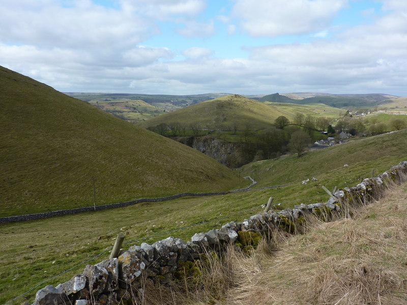 View from the lane to Earl Sterndale - geograph.org.uk - 1773437