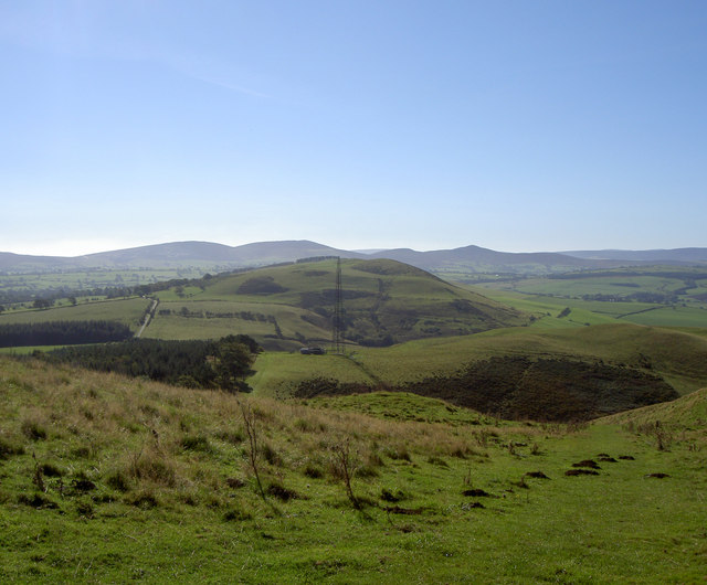 View of the Southern Clwydians. - geograph.org.uk - 577766