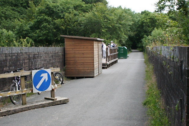 Viewing Platform on Cann Viaduct - geograph.org.uk - 881986