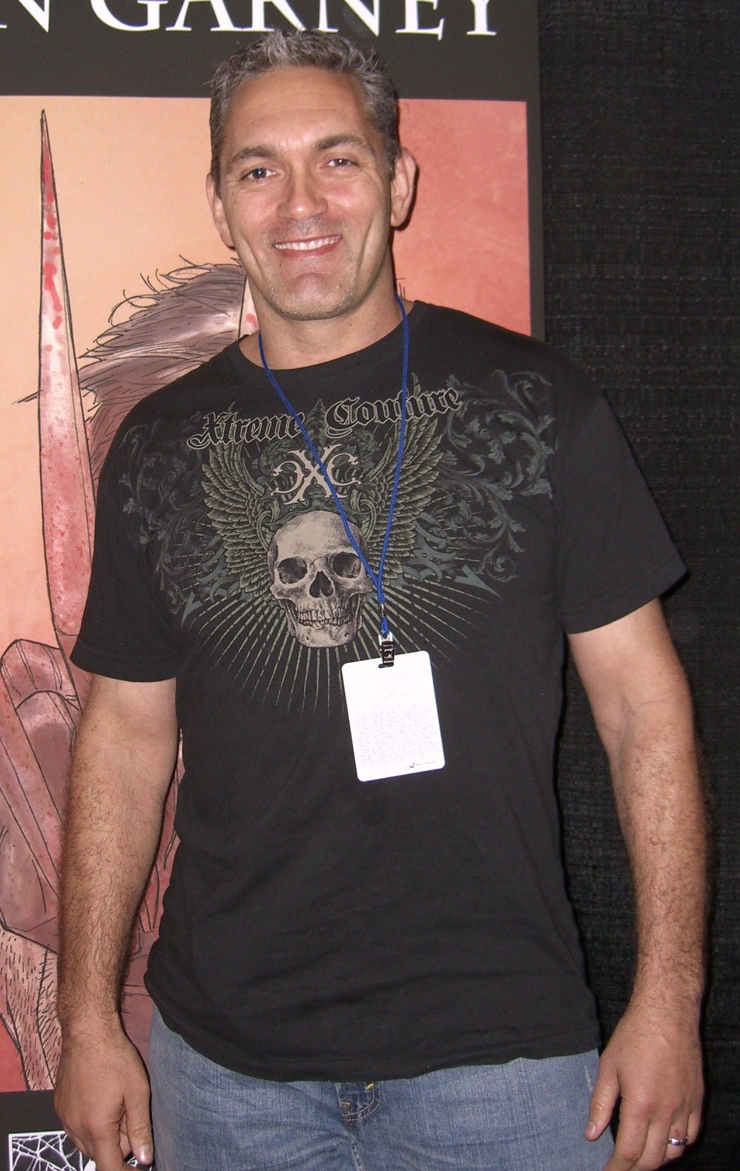 Garney at the [[New York Comic Con]] in Manhattan, October 9, 2010