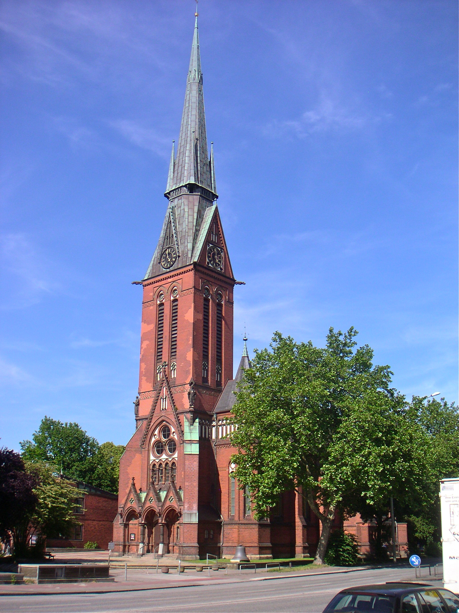 Hamburg, Eimsbüttel, Christuskirche