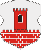 File:Coat of Arms of Kamianiec, Belarus.png