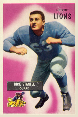 Dick Stanfel - 1955 Bowman