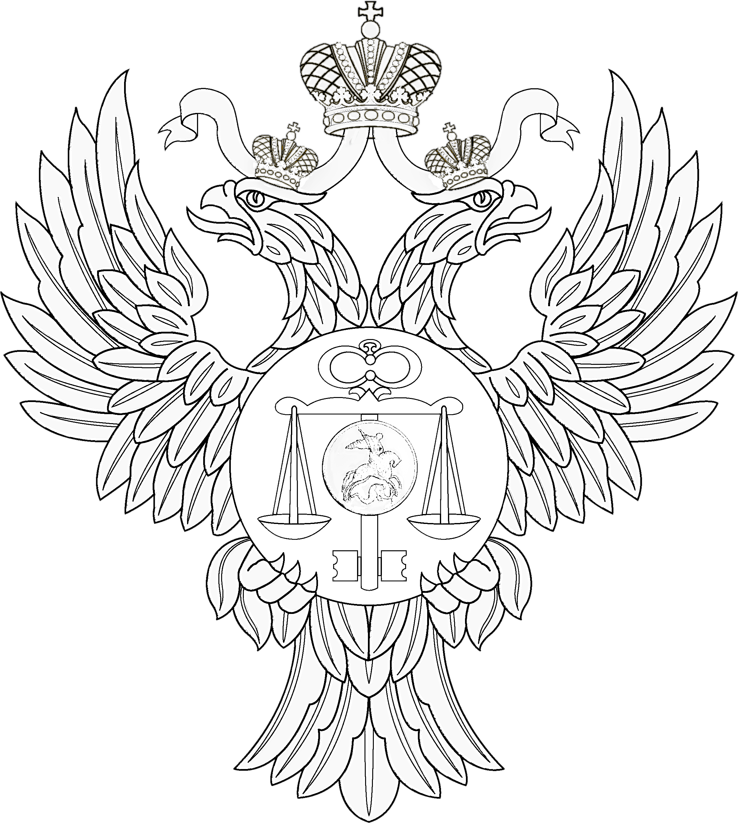 File:Emblem of the Treasury of Russia (black&white).png - Wikimedia Commons