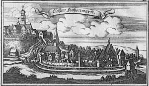 Engraving of Hohenwart from the "Churbaierische Atlas" of Anton Wilhelm Ertl, 1687 Ertl Hohenwart.png