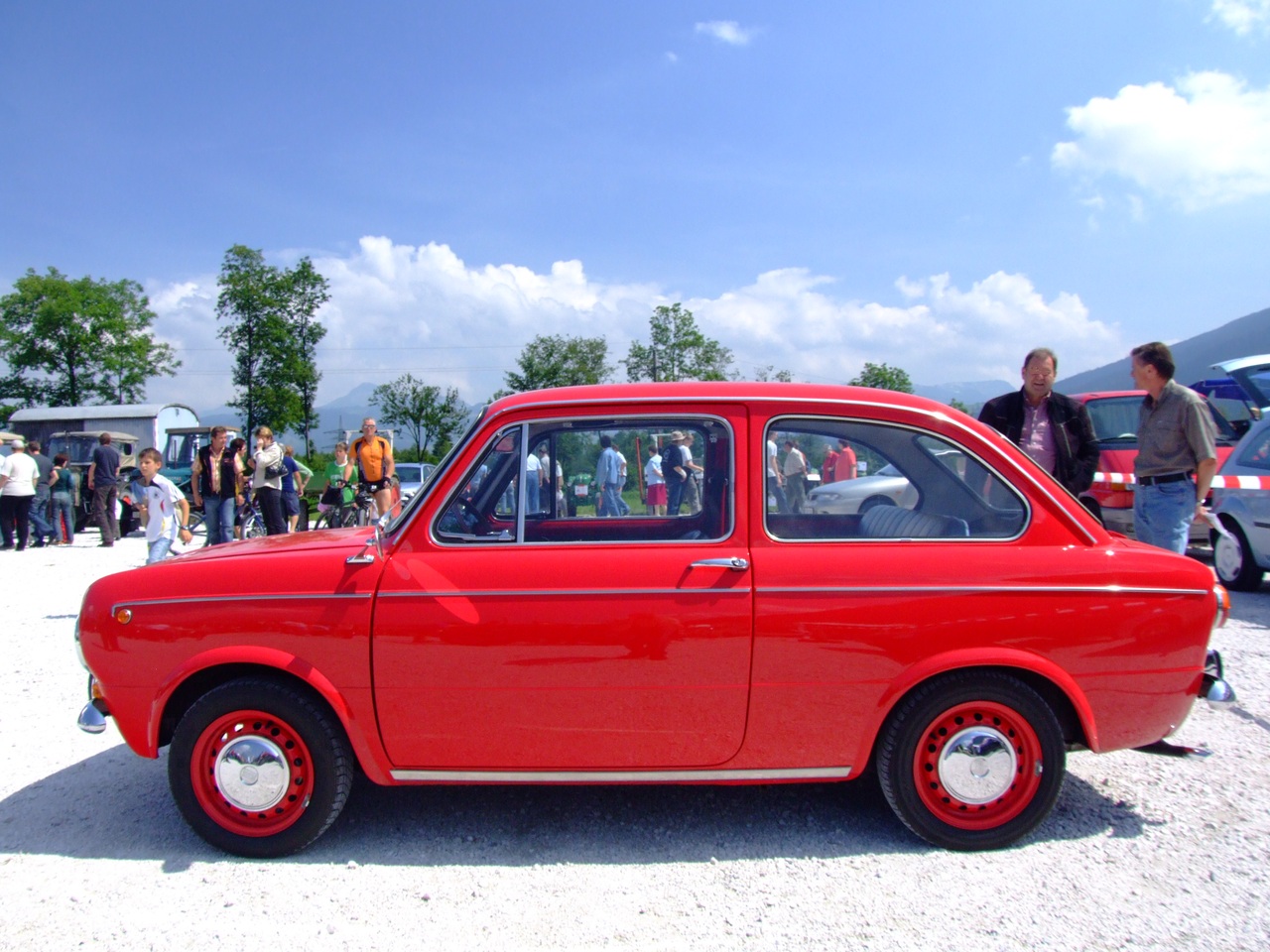 Enjoliveur de Roue  Fiat 500 voitures anciennes - Châssis