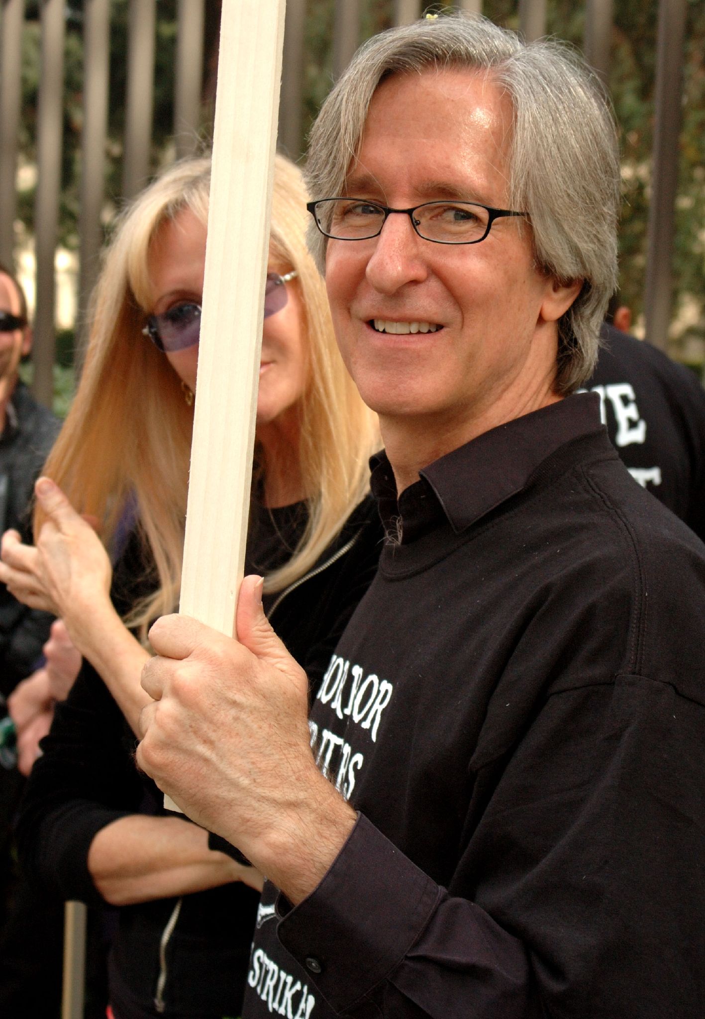 Mick Garris during the [[2007 Writers Guild of America strike]]