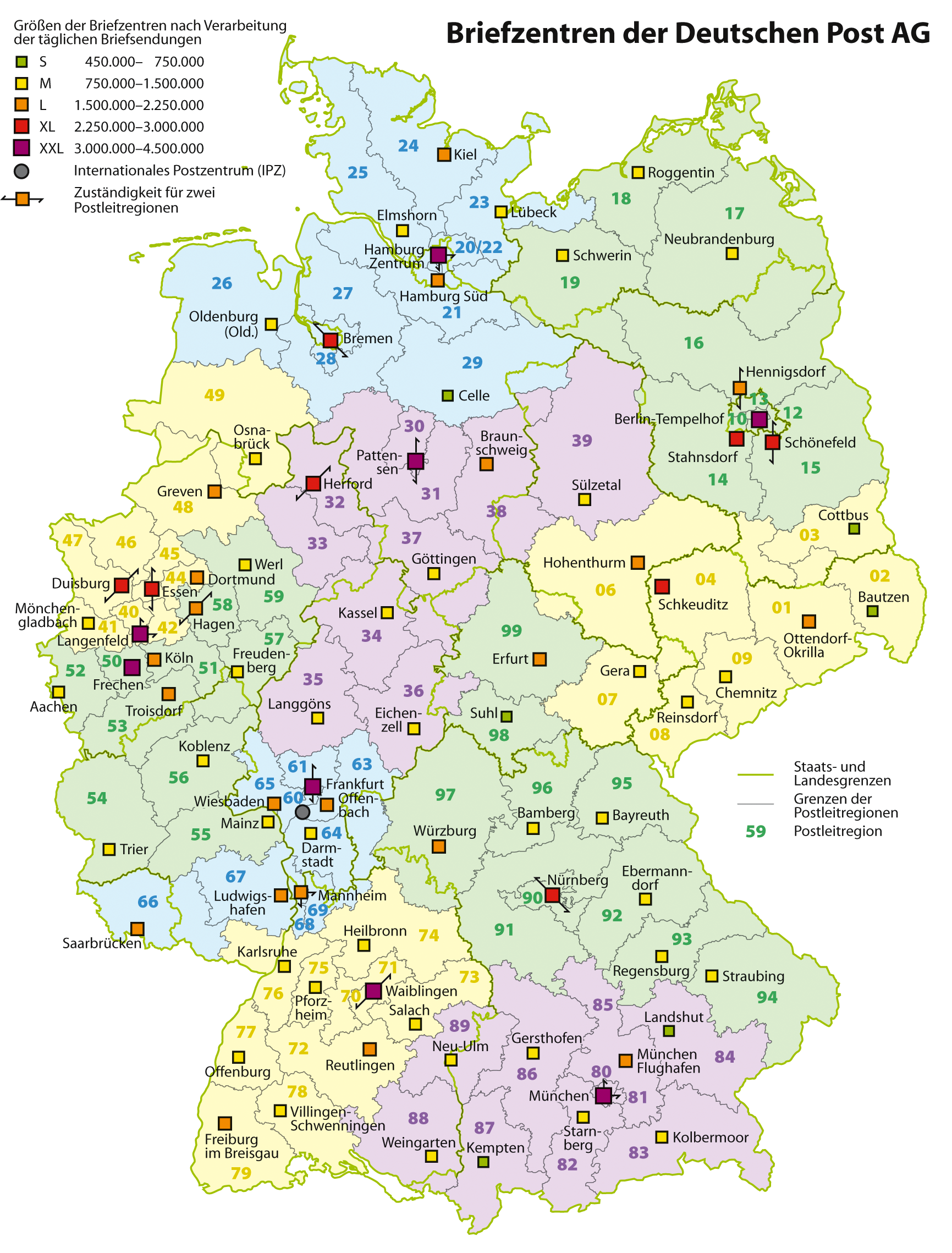 File:Karte Briefzentren Deutsche Post AG.png - Wikimedia Commons