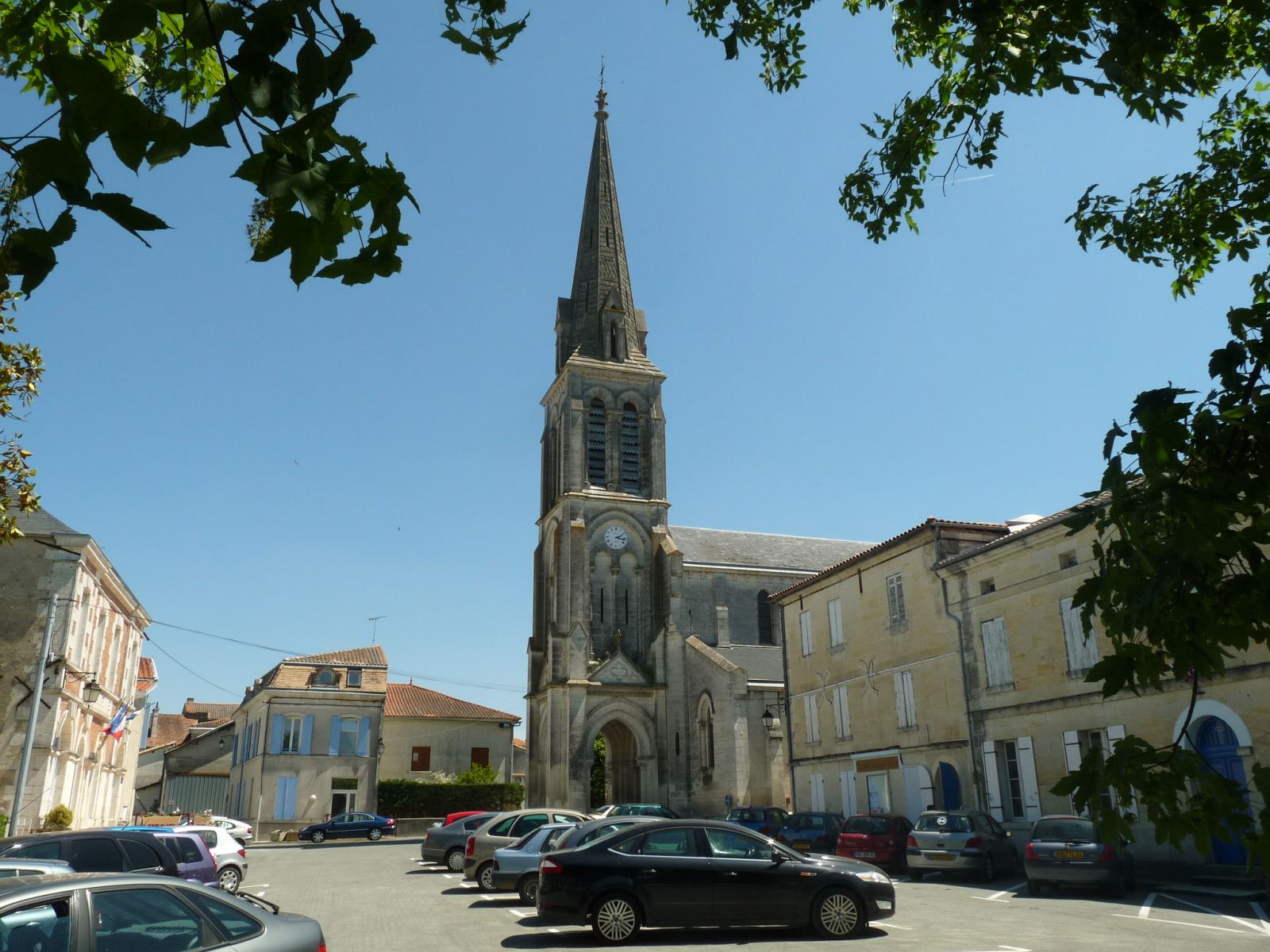 Eglise Notre Dame de l'Assomption La Roche-Chalais  France Nouvelle-Aquitaine Dordogne La Roche-Chalais 24490