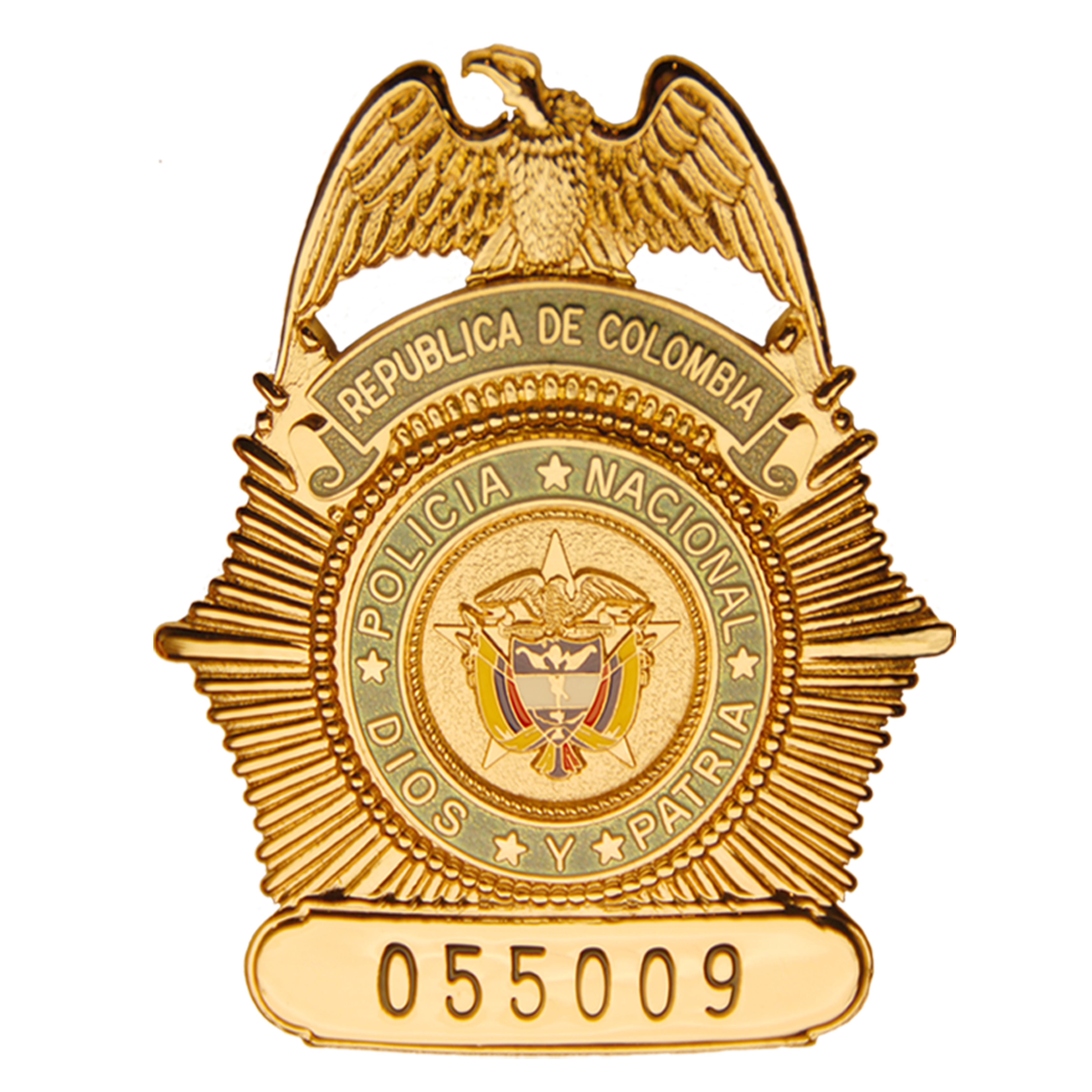 Archivo:Placa de la Policía Nacional de Colombia (6053909164).jpg