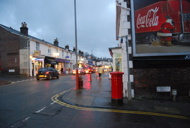 File:Postbox, corner of Kirkdale Rd and Camden Rd - geograph.org.uk - 1609679.jpg