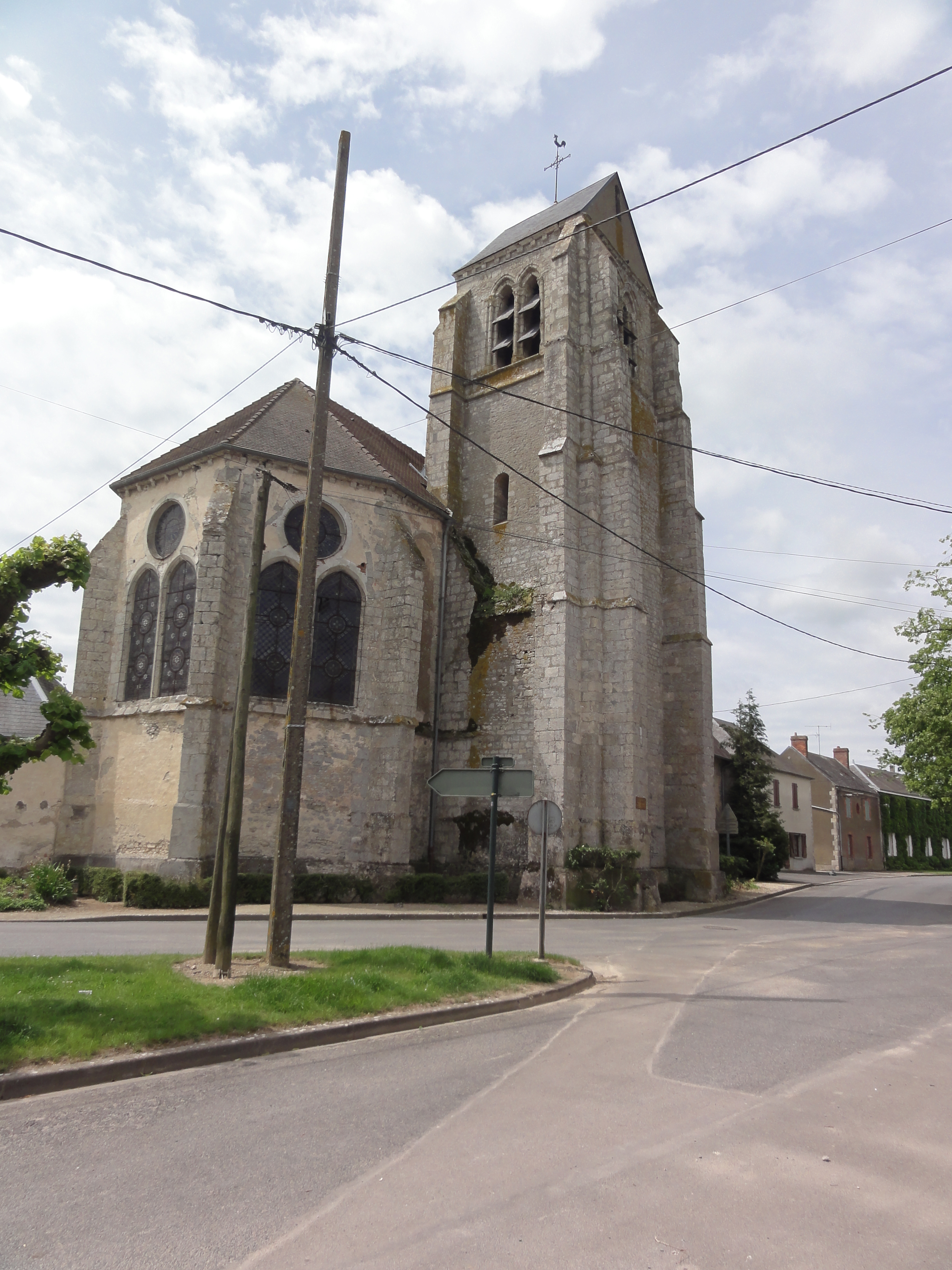 Eglise Saint-Pierre-ès-liens de Saint-Péravy-Epreux  France Centre-Val de Loire Loiret Outarville 45480